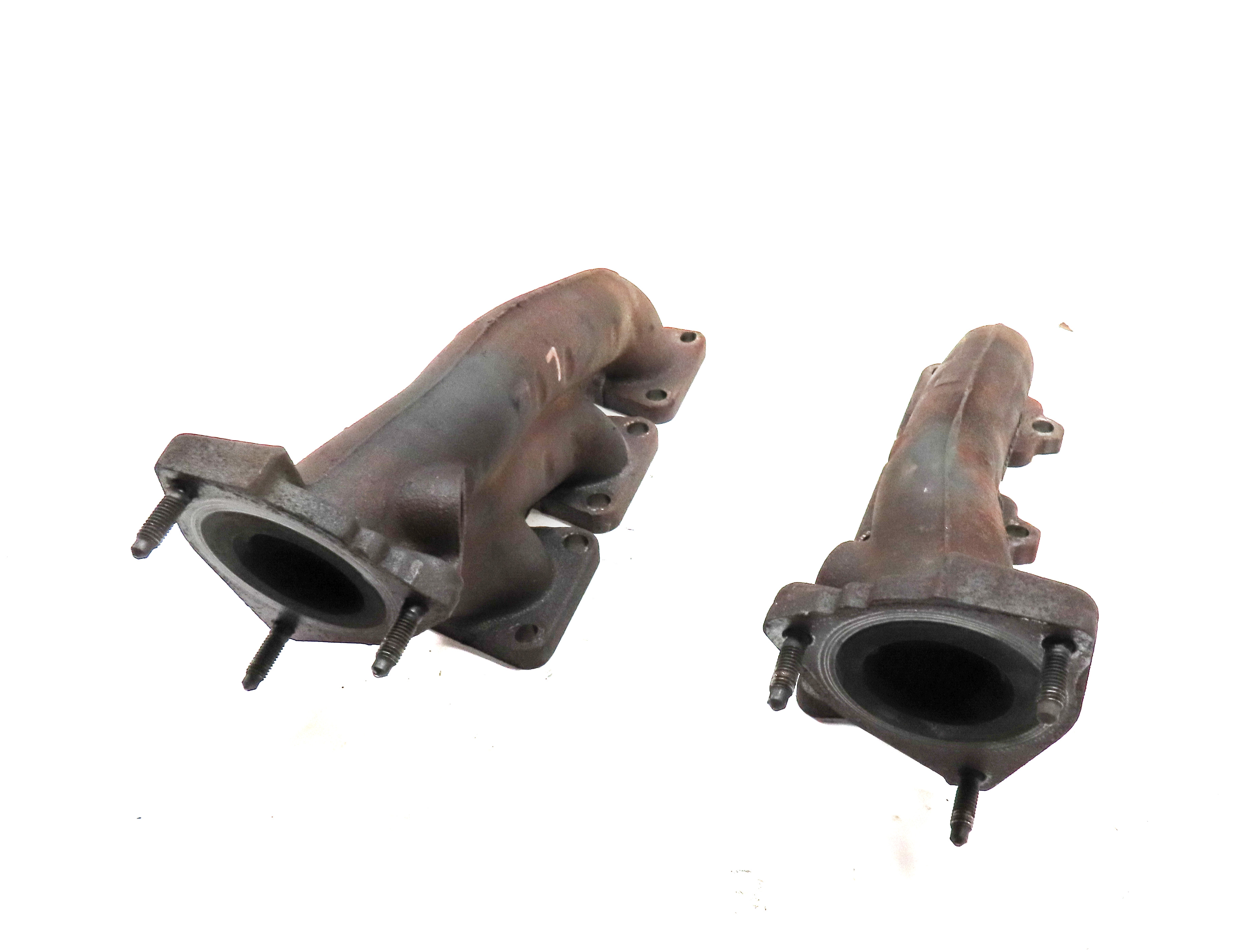 17-19 AUDI A7 Q5 Q7 (C7 B8 4M) 3.0L SUPER LEFT & RIGHT EXHAUST MANIFOLD SET/2 — exact item pictured